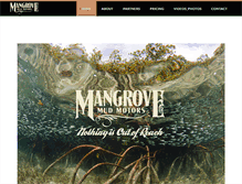 Tablet Screenshot of mangrovemudmotors.com